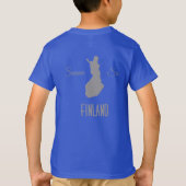 FINLANDシャツ – スタイルとカラーを選択 Tシャツ (裏面)