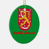 FINLAND*-クリスマスのオーナメント セラミックオーナメント (右)