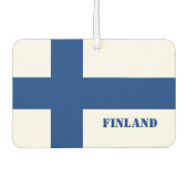 Finland air freshener, car fresh, Finnish Flag カーエアーフレッシュナー (正面)