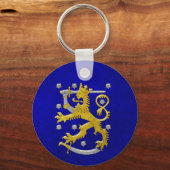 Finland Coat of Arms キーホルダー (正面)