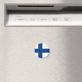 Finland Flag マグネット (インサイチュ (食洗機))