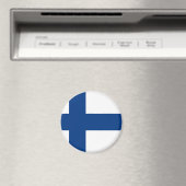 Finland Flag マグネット (インサイチュ (食洗機))