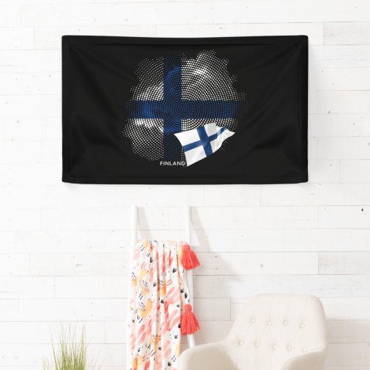 Finland flag 横断幕 (インサイチュ)