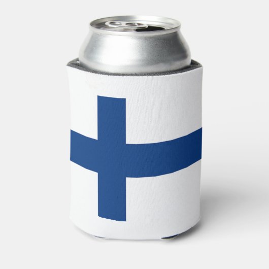 Finland Flag 缶クーラー (缶裏面)
