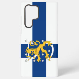 Finland flag phone case samsung galaxy s22 ultraケース