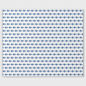 Finland flag Wrapping Paper ラッピングペーパー (フラット)