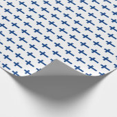 Finland flag Wrapping Paper ラッピングペーパー (角)