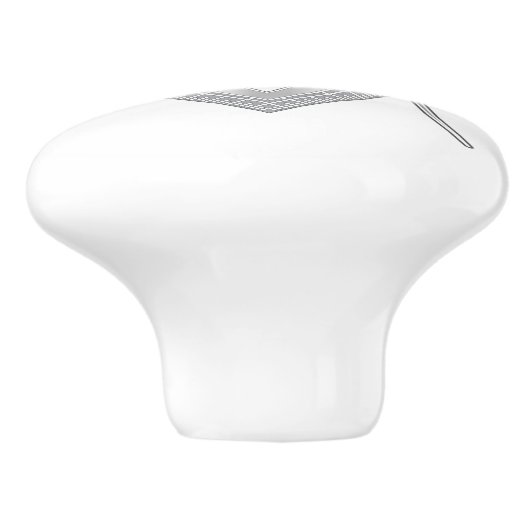 Finland freemasonry sign セラミックノブ (側面)