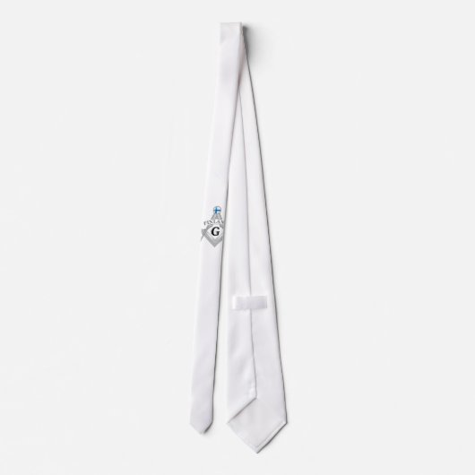 Finland freemasonry sign ネクタイ (裏面)