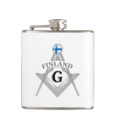 Finland freemasonry sign フラスク (正面)