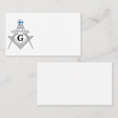 Finland freemasonry sign 名刺 (正面/裏面)