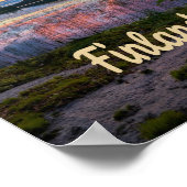 Finland Helsinki Northern Europe ポスター (角)