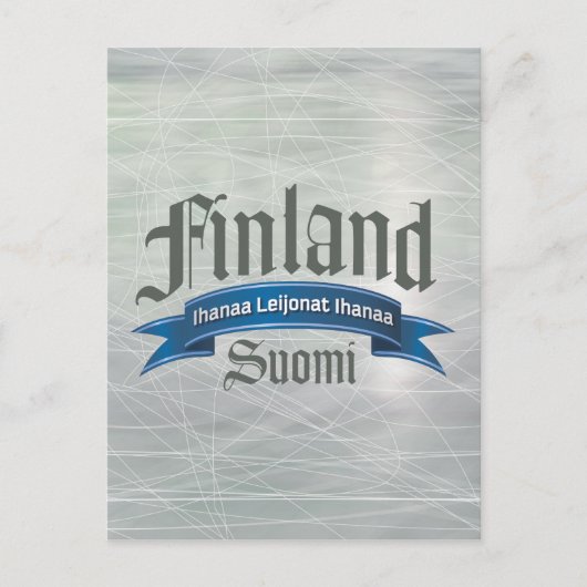 Finland Ihanaa Leijonat ポストカード (正面)