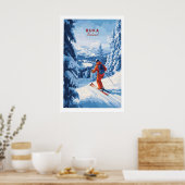 Finland Ski Run Poster 1 ポスター (キッチン)