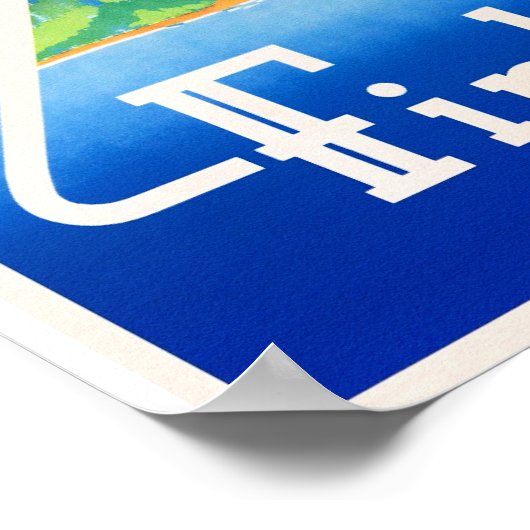 Finland, Summer and Winter, ポスター (角)