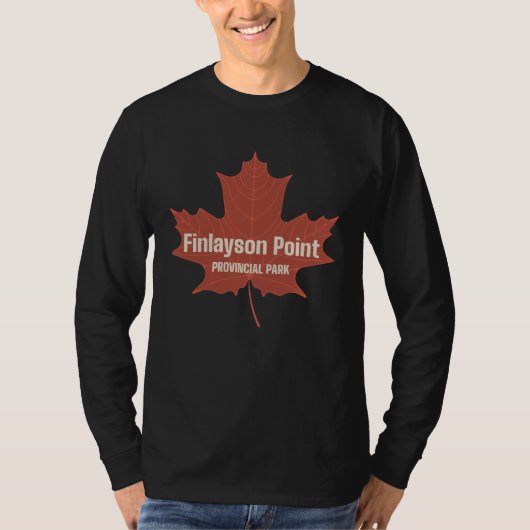 Finlayson Point Provincial Park Ontario Canada Lea Tシャツ (正面)