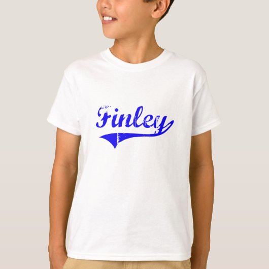 Finleyの姓のクラシックなスタイル Tシャツ (正面)