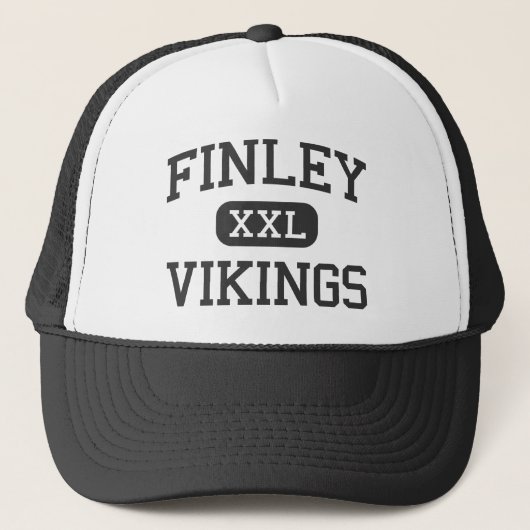 Finley -バイキング-後輩-シカゴリッジイリノイ キャップ (正面)