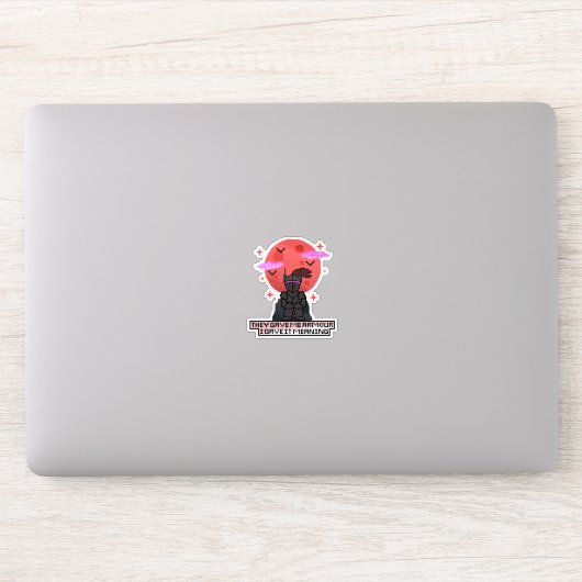 Finn the Pixel Knight – 紅の月 シール (コンピューター)