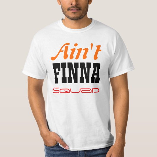 Finnaの分隊Tはありません Tシャツ (正面)