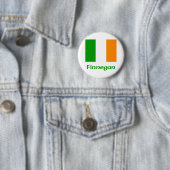 Finneganのアイルランド人の旗 缶バッジ (インサイチュ)