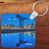 Finnieston Crane, Glasgow, Scotland Keyring キーホルダー (裏面)