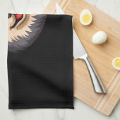 Finnish Lapphund Ugly Sweater Christmas Classic T- キッチンタオル (四つ折り)