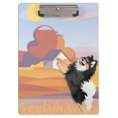 FINNISH LAPPUNDアクリルのクリップボード クリップボード (正面)