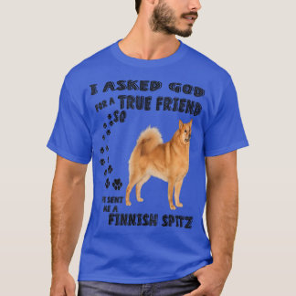 Finnish Spitz Quote Mom Dad Costume, Cute Finsk Sp Tシャツ