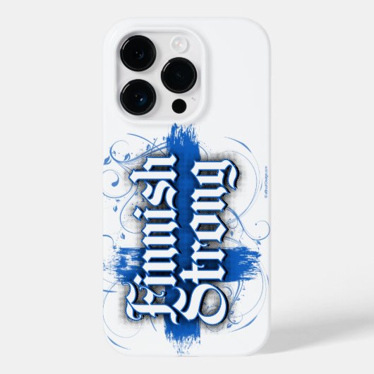 Finnish Strong (Finland) Case-Mate iPhone Case iPhoneケース (裏面)