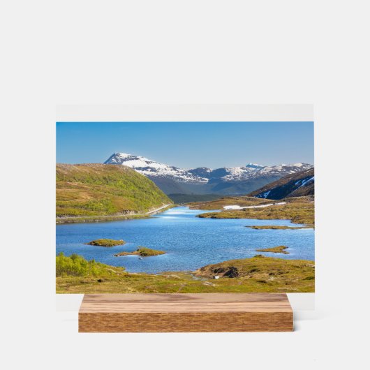 Finnvikvatnet アクリルサイン (正面)