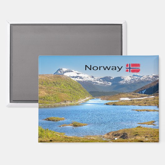 Finnvikvatnet マグネット (正面/裏面)