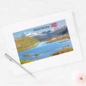 Finnvikvatnet 長方形シール (封筒)