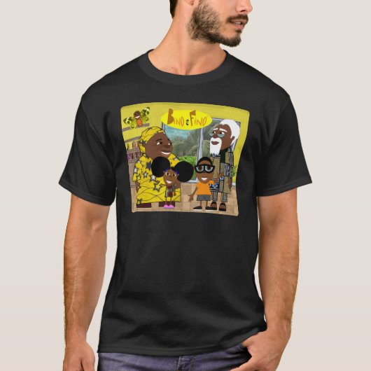 Fino binoおよび家族 tシャツ (正面)