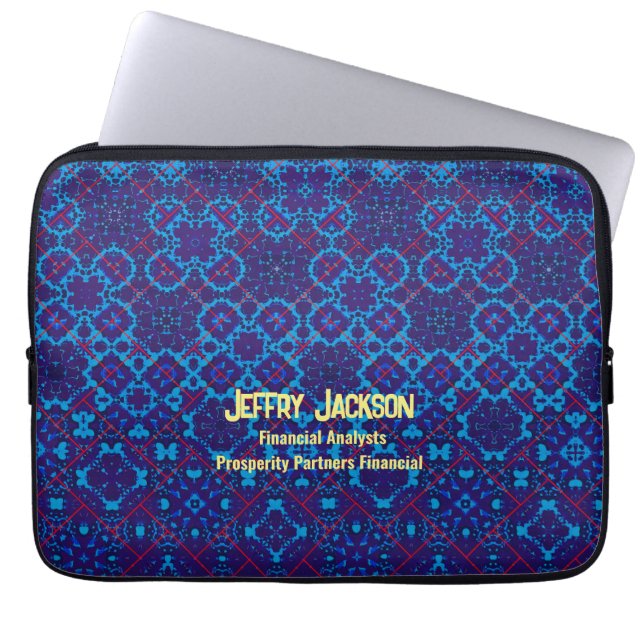 FinTechGuard：アナリスお洒落ト向けアーマー ラップトップスリーブ (正面)