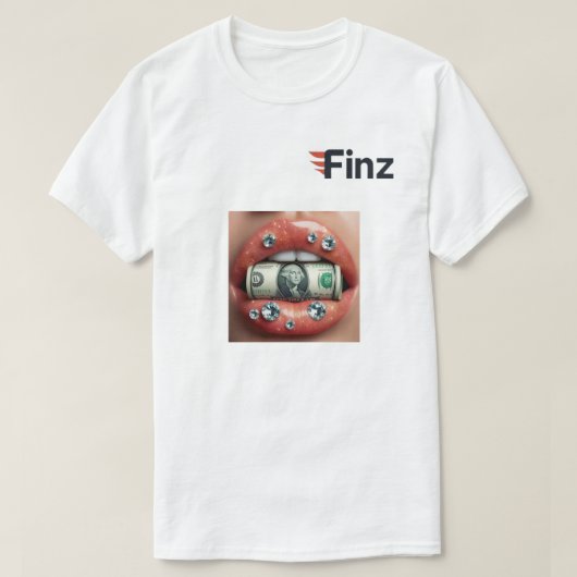 Finz  tシャツ (デザイン正面)