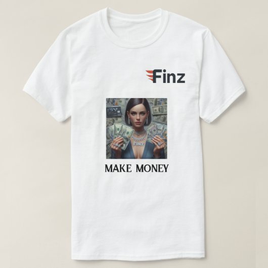 Finz  tシャツ (デザイン正面)
