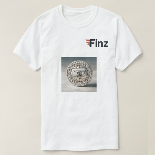 Finz  tシャツ (デザイン正面)