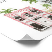 FIONAチャールストンSCレインボー列シーティングチャート ポスター (角)