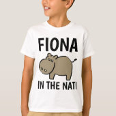 FIONA HIPPOキッズTシャツ Tシャツ (正面)