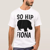 FIONA HIPPO おもしろい Tシャツ (正面)
