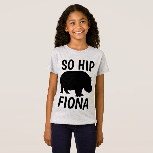 FIONA HIPPO おもしろい Tシャツ (正面フル)