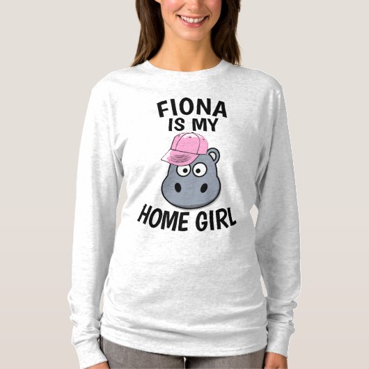 FIONA HIPPO T-Shirts, MY HOME GIRL Tシャツ (正面)