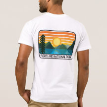 Fiordlandの国立公園のTシャツ