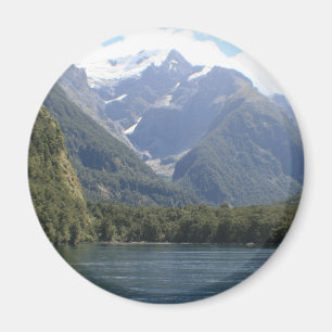 Fiordlandの国立公園、ニュージーランド マグネット
