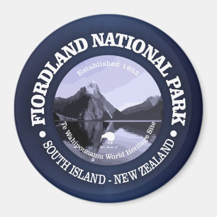 Fiordlandの国立公園 マグネット