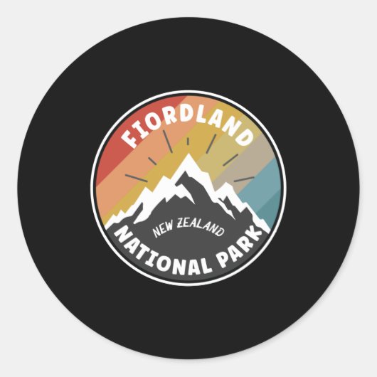 Fiordland National Park New Zealand ラウンドシール (正面)