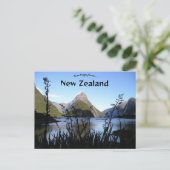 Fiordland New Zealand ポストカード (スタンド正面)