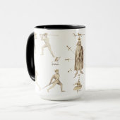 FioreのdeiのLiberiのコーヒー・マグ マグカップ (正面左)