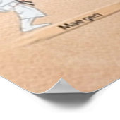 Fiore Tartagliaによる空手の技術 ポスター (角)